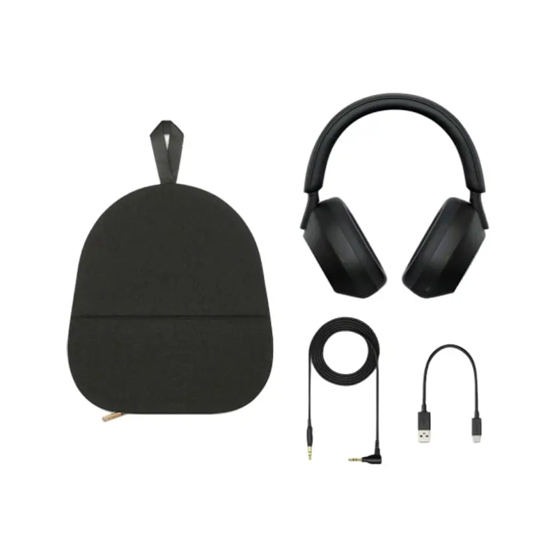 اقلام همراه هدفون بی سیم سونی مدل WH-1000XM5